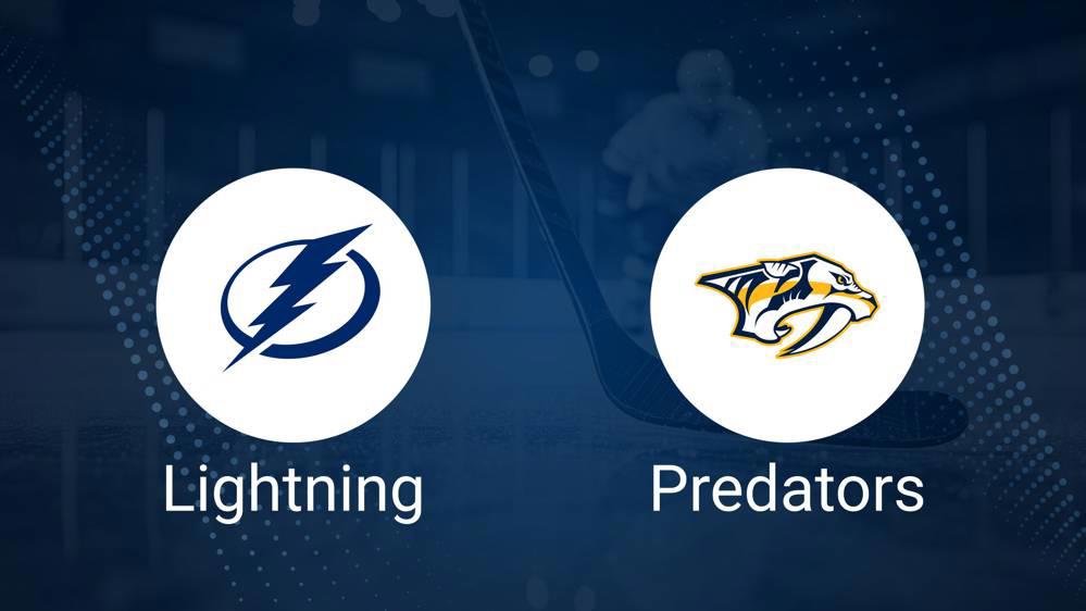 How to Pick the Lightning vs. Predators Game with Odds, Spread, Betting